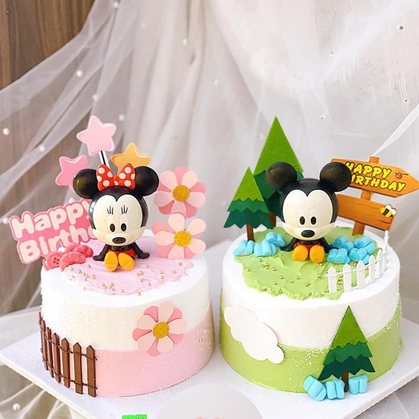 CAM-Set 6 hoa giấy - hồng