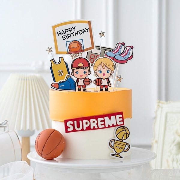 Combo 2 set giấy- cầu thủ bóng rổ xanh đậm.