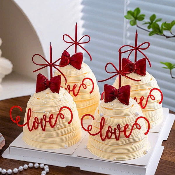 Khuôn silicon -3 nơ to nhỏ (mẫu mới).