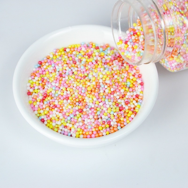 Bi đường 2mm mix màu sáng (túi 100gam).