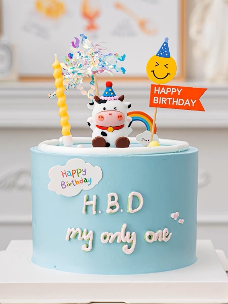 COMBO 2 Set giấy mũ-mặt cười-gấu-chữ HPBD.