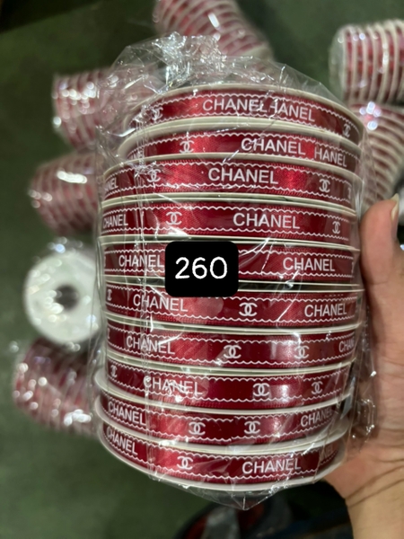 Ruybang CHANEL 1CM, 35m- ĐỎ ĐÔ.