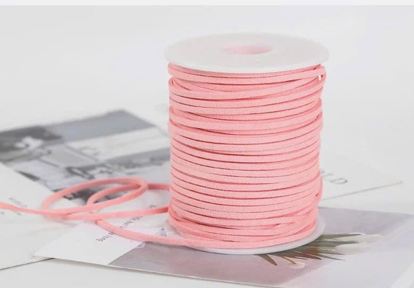 Cuộn dây da 50m-HỒNG NHẠT.