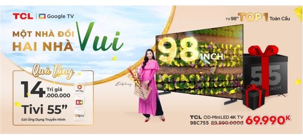 QUÀ TẶNG TỪ TCL