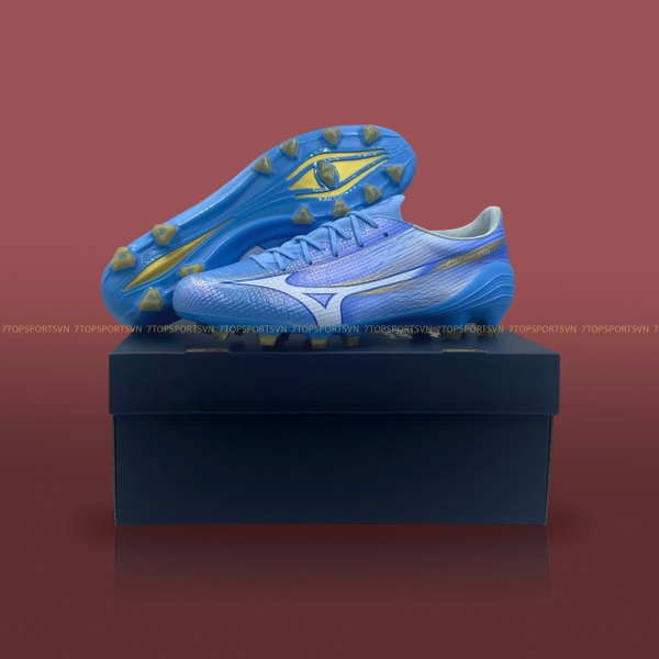 Mizuno Alpha III FG 'Made in Japan' - Unity Sky Blue/White