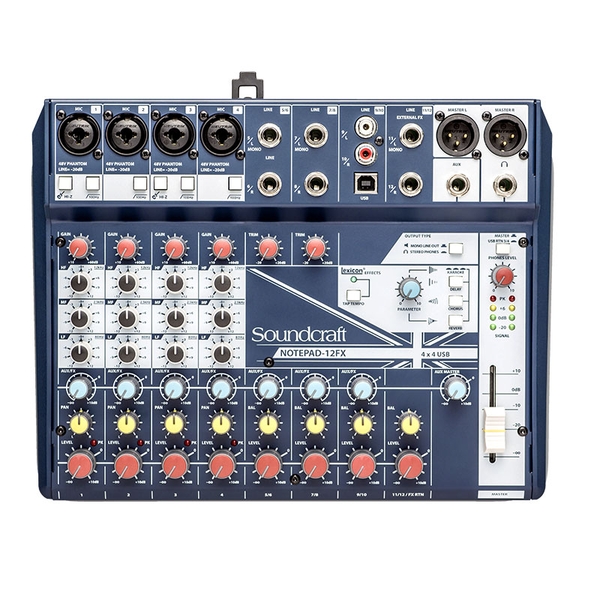 Mixer Soundcraft Notepad 12FX