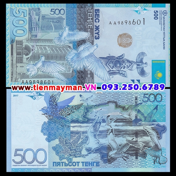 Tiền giấy Kazakhstan 500 Tenge 2006 UNC