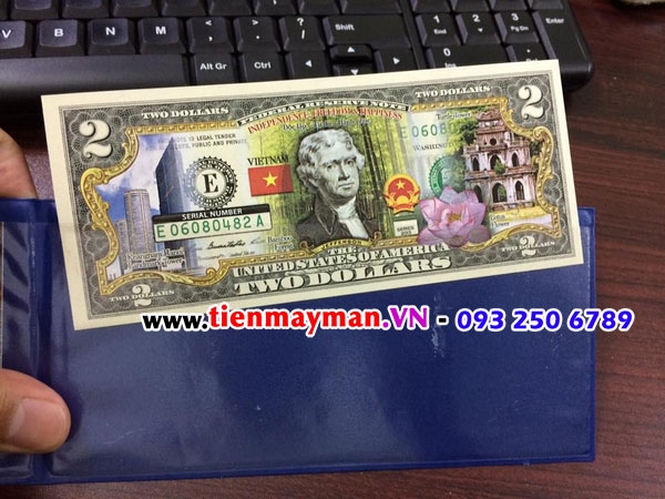 cung cấp tiền 2 USD in màu Việt Nam giá sĩ tốt nhất