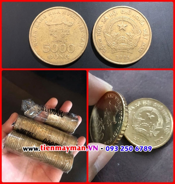cung cấp đồng xu 5000 Việt Nam giá sĩ