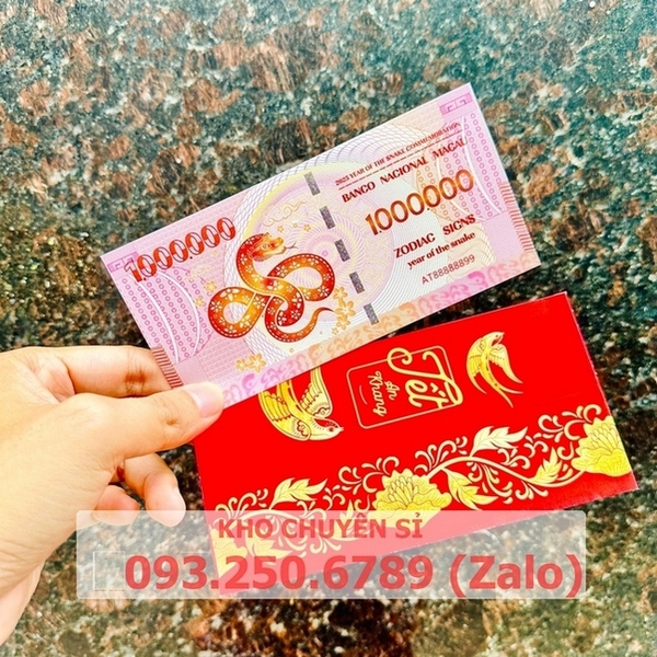 tiền siêu khủng 1 triệu macao hình rắn