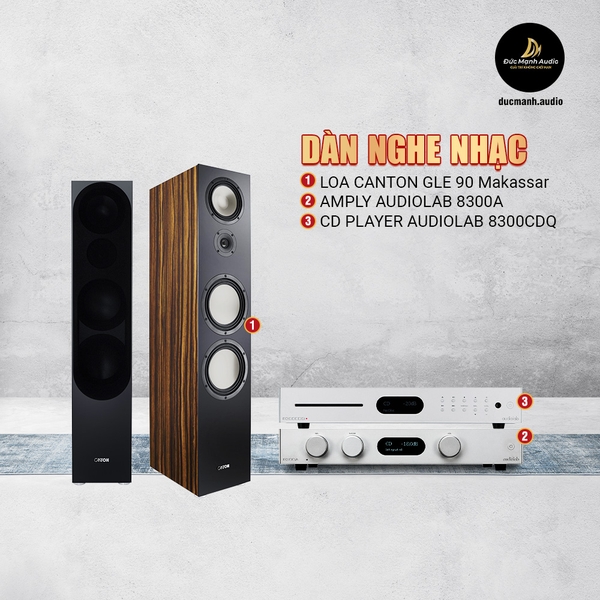 Dàn nghe nhạc Hi-Fi Canton DMA132