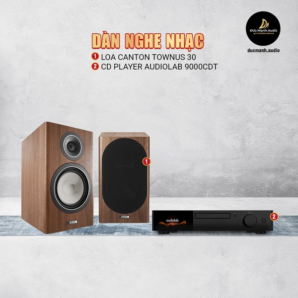 Dàn nghe nhạc Hi-Fi Canton DMA136