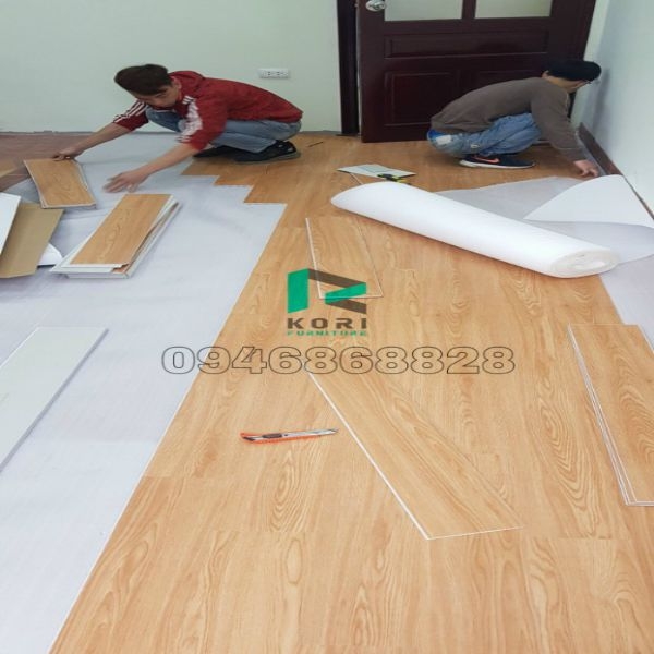 Thi công sàn nhựa tại Bắc Giang