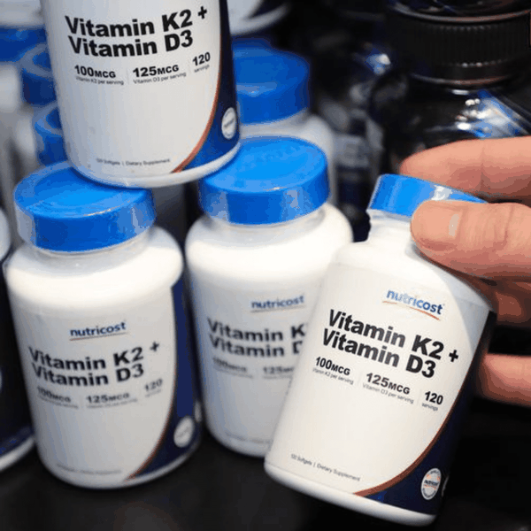 Nutricost Vitamin K2 + D3 120 viên