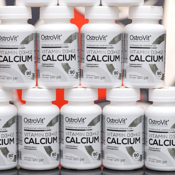 Ostrovit Vitamin D3 + K2 Calcium 90 viên