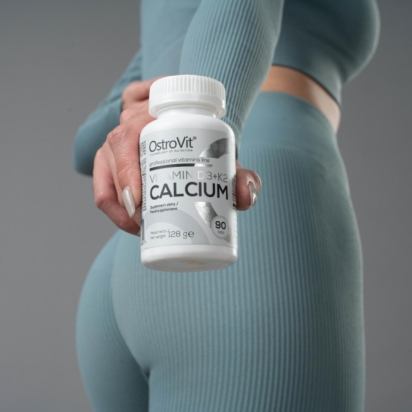 Ostrovit Vitamin D3 + K2 Calcium 90 viên