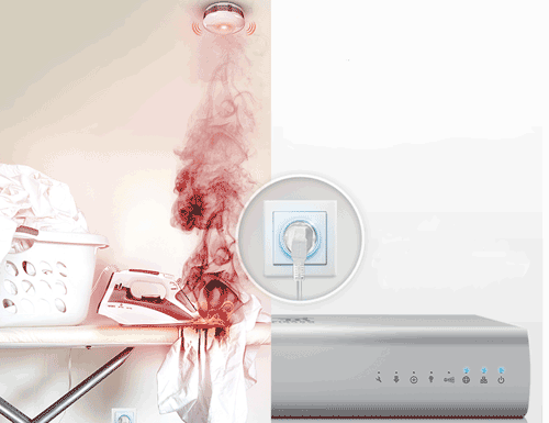 Cảm biến khói thông minh FIBARO Smoke Sensor thiết bị không dây linh hoạt