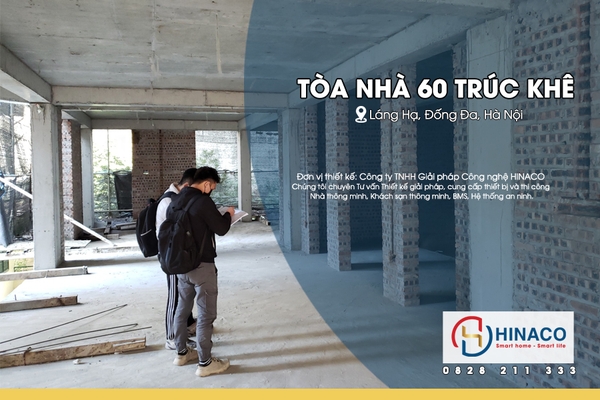 Cong trinh KNX Siemens 60 Truc Khe Ha Noi by HINACO