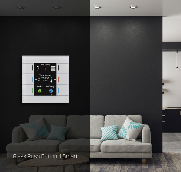 MDT-Glass Push Button II Smart