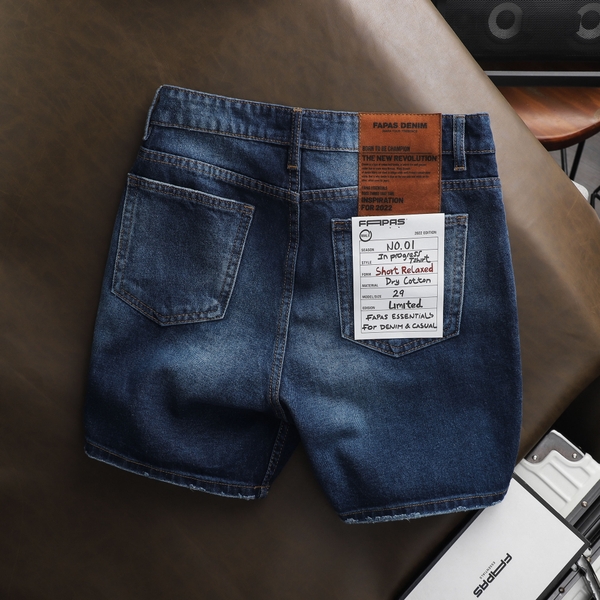 Quần Shorts Jean Relaxed Junior