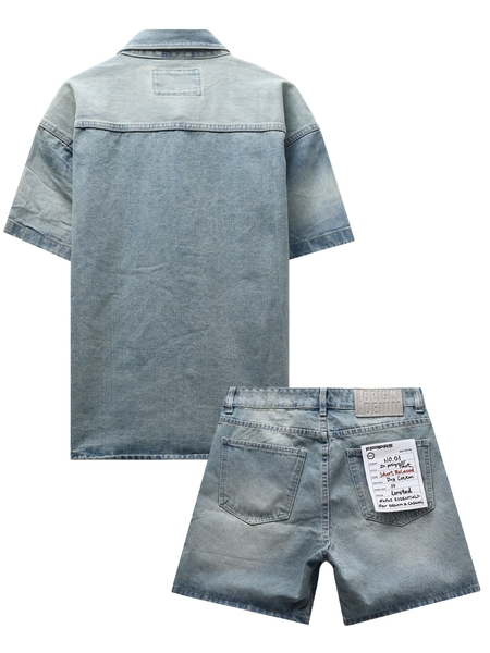 Quần Shorts Jean Relaxed Ying