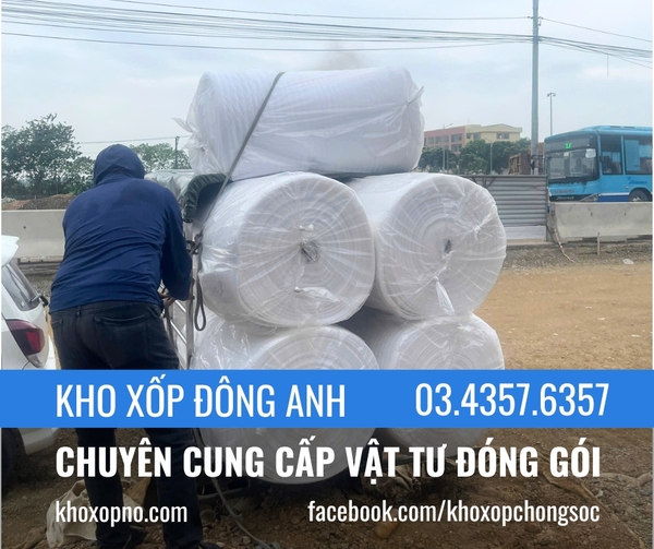 "Đừng lo lắng về việc đóng gói hàng hóa nữa, hãy để Kho Xốp Đông Anh lo!" Cần gấp vật tư đóng gói tại Đông Anh? Liên hệ ngay Kho Xốp Đông Anh để được phục vụ nhanh chóng!