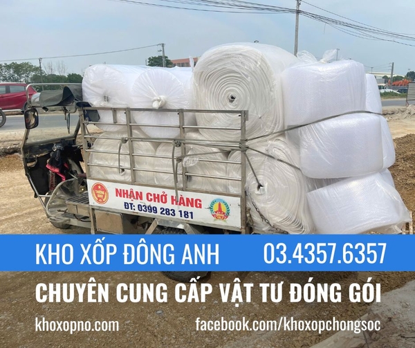 Bảo vệ hàng hóa của bạn an toàn tuyệt đối với xốp hơi chất lượng cao!