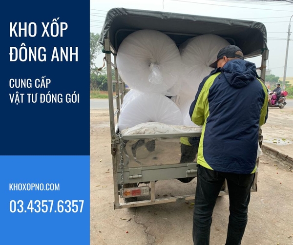 Cuộn xốp hơi luôn sẵn hàng, địa chỉ cung cấp xốp hơi, xốp nổ đóng gói uy tín tại Đông Anh và các khu vực lân cận