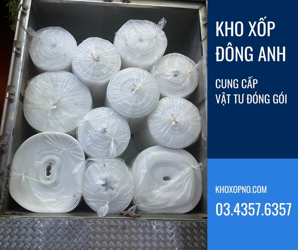 Mua cuộn xốp foam PE tại Kho Xốp Đông Anh