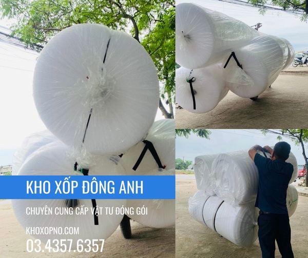 Cuộn xốp hơi đóng gói chất lượng cao tại Đông Anh