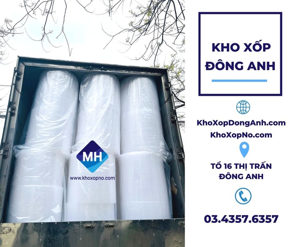 Xốp hơi đóng gói có sẵn hàng tại kho xốp Đông Anh