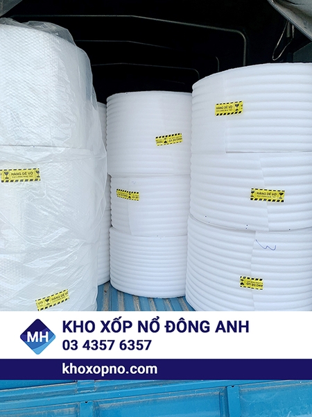 Cuộn xốp foam và cuộn xốp hơi chống sốc cho hàng hóa - hỗ trợ cắt miễn phí theo kích thước yêu cầu