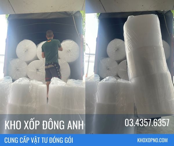 Bán xốp nổ bọc hàng tại Đông Anh, Hà Nội. Xốp hơi, xốp chống sốc, xốp khí, xốp bọc hàng, thùng carton, mút xốp PE foam giá tốt