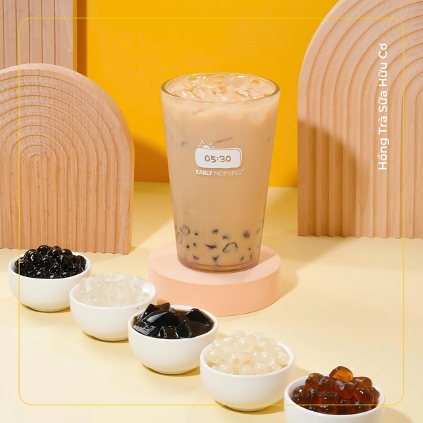 Hồng Trà Sữa Hữu Cơ