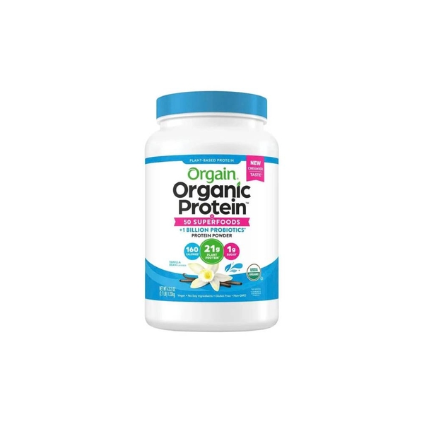 Bột Protein Thực Vật Hữu Cơ Orgain Organic Protein & Superfoods 1.2kg