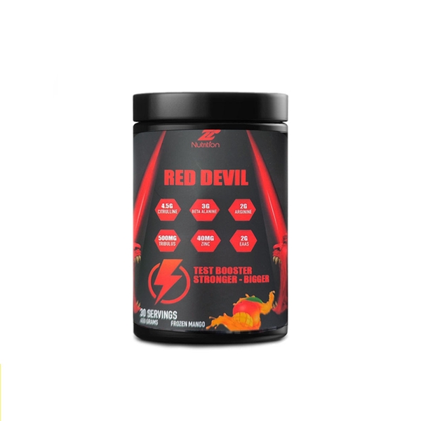 ZNUTRITION RED DEVIL - PREWORKOUT + ZMA TĂNG TESTOSTERONE (30 LẦN DÙNG)