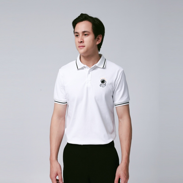 Áo polo nam trắng cao cấp
