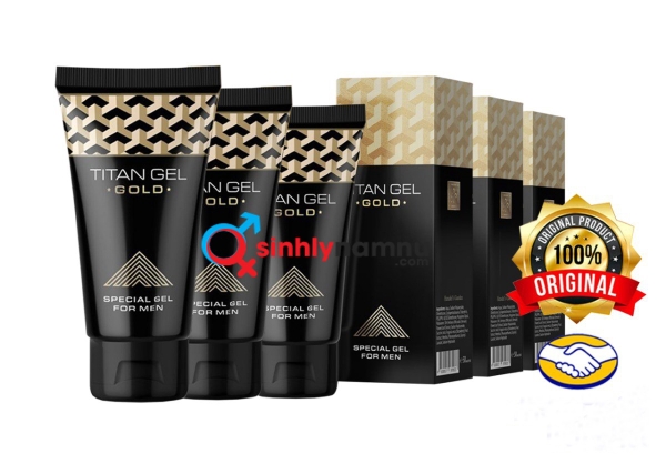 Gel Titan Gold chính hãng Nga - tăng kích thước Dương Vật