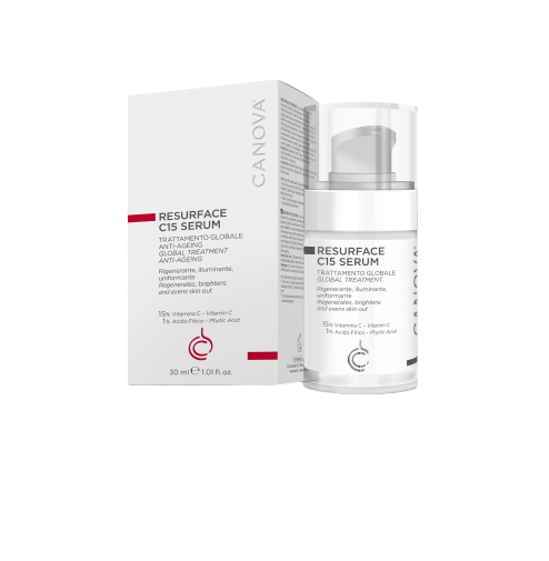 CANOVA RESURFACE C15 SERUM - GOLBAL TREATMENT ANTI-AGEING / Serum C15 giúp sáng da, ngăn ngừa lão hóa