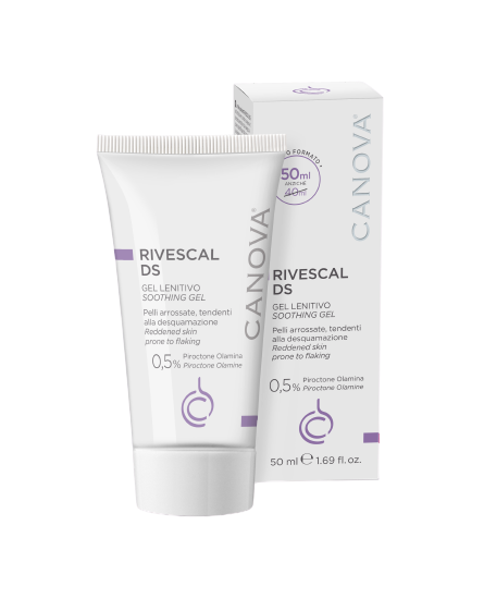 CANOVA RIVESCAL DS – SOOTHING GEL / Gel làm dịu da, ngăn ngừa tiết bã nhờn