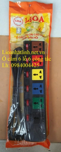 o-cam-dien-lioa-6-lo-6-cong-tac-model-6dof32n-gia-re