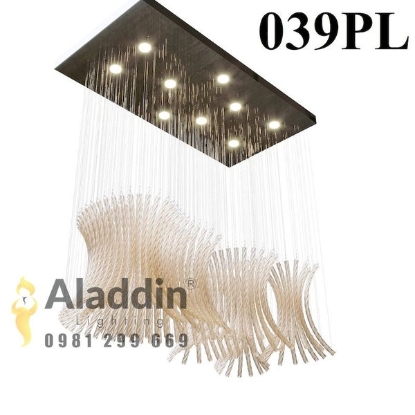 Đèn LED mâm pha lê cao cấp PL039