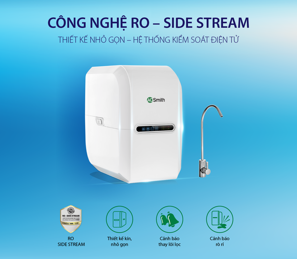 Tính năng nổi bật của máy lọc nước RO A. O. Smith AR75-A-S-1E