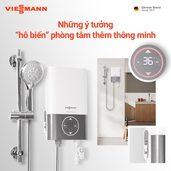 Tay sen cao cấp với 5 chế độ nước khác nhau