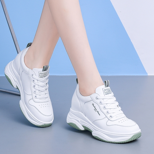 Mã A816: giày thể thao tăng chiều cao nữ 6cm độn đế cao cấp nhẹ êm chân