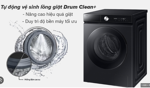 Máy giặt Samsung Inverter 12 kg WW12CB944DGBSV Giá Rẻ Nhất Miền Bắc