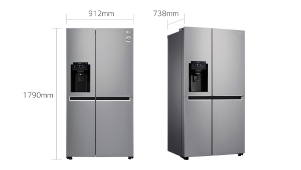 Tủ lạnh LG Side by Side Inverter 601 lít GR-D247JDS