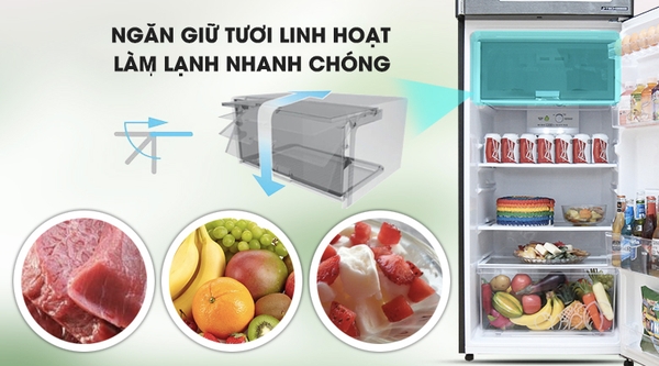 Tủ Lạnh Sharp SJ-X346E-SL Inverter 315 Lít