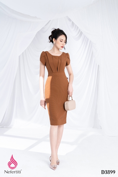3D3899 - ĐẦM ÔM TAY BỒNG HỌA TIẾT KẺ