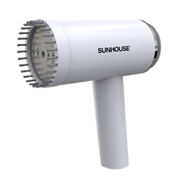 Bàn là hơi cầm tay Sunhouse SHD2176, Công suất 1000W, Mặt bàn là phủ chống dính, Tay cầm gấp gọn, Tự động ngắt khi quá nhiệt, Bảo hành 12 tháng